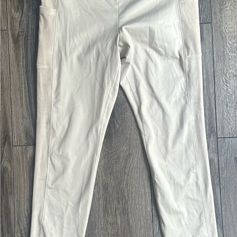 PINK Victoria's Secret Cream Leggings